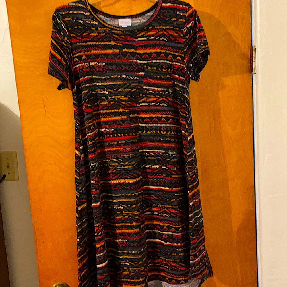 LuluRoe southwestern dress. Soft and comfy